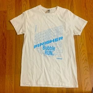 Bubble Run Finisher T shirt